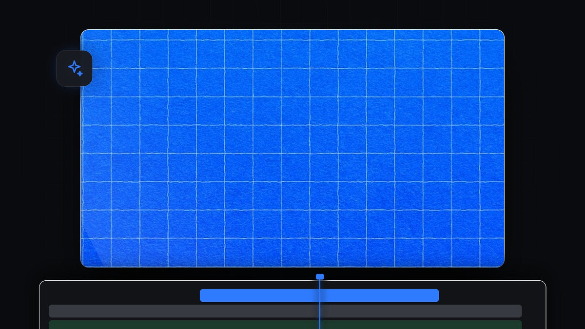 Blue blueprint grid background with paper texture shown in Premiere Pro