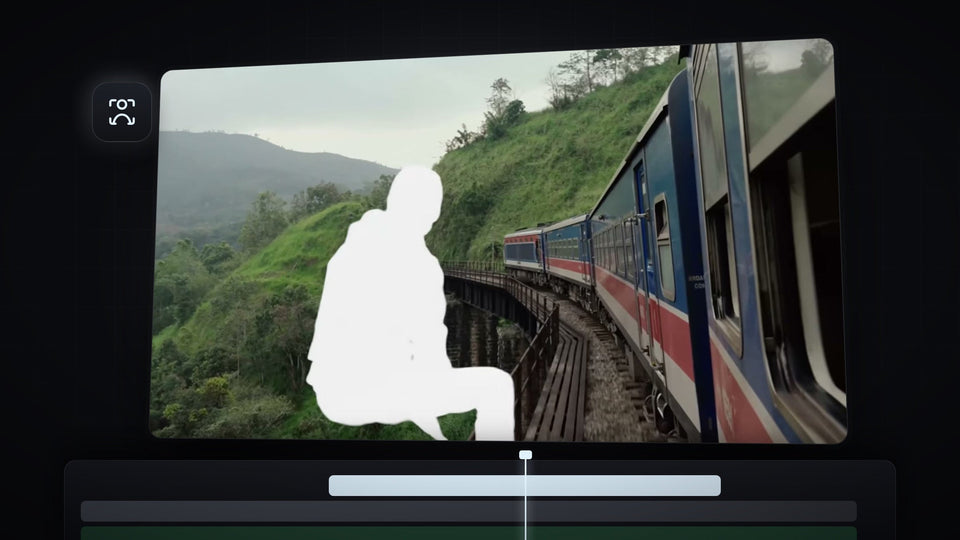 Object flash transition with a white silhouette made in Premiere Pro