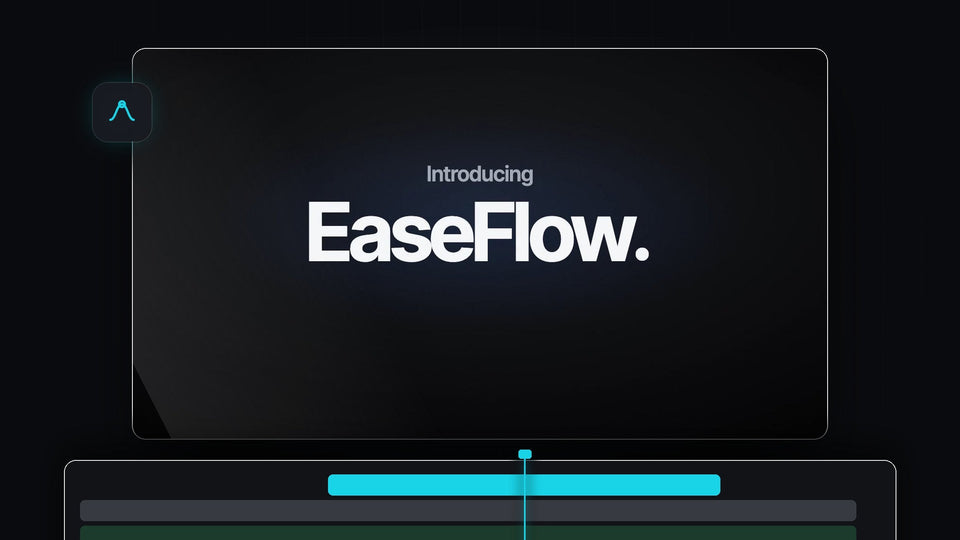 Introducing EaseFlow title card in white on a dark background