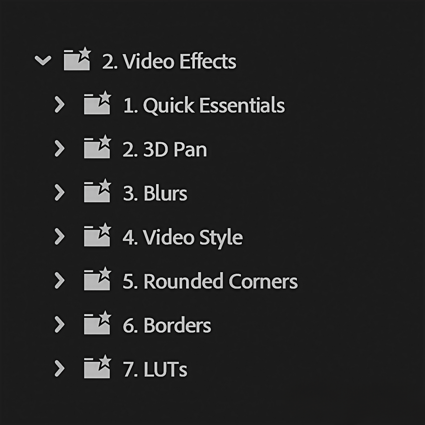 Ultimate Premiere Pro Presets Pack