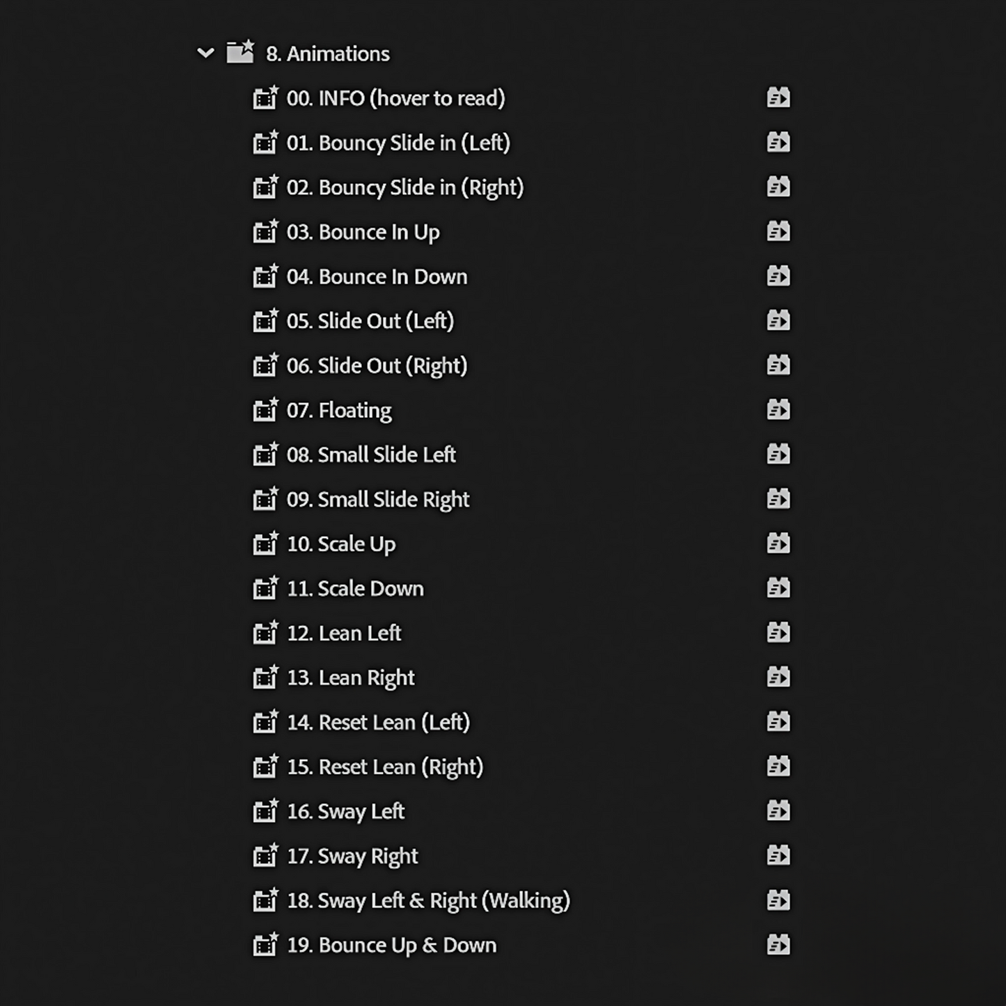 Ultimate Premiere Pro Presets Pack