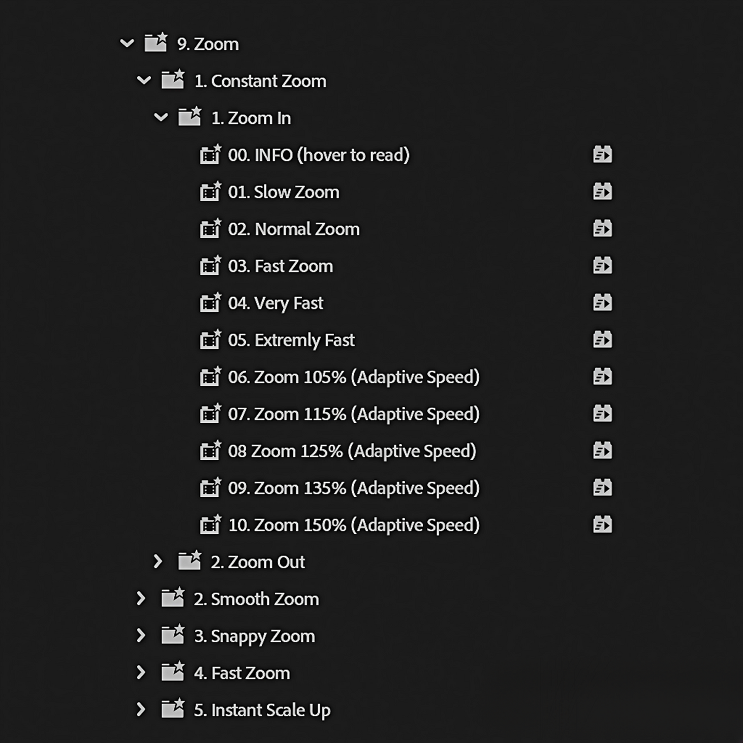 Ultimate Premiere Pro Presets Pack