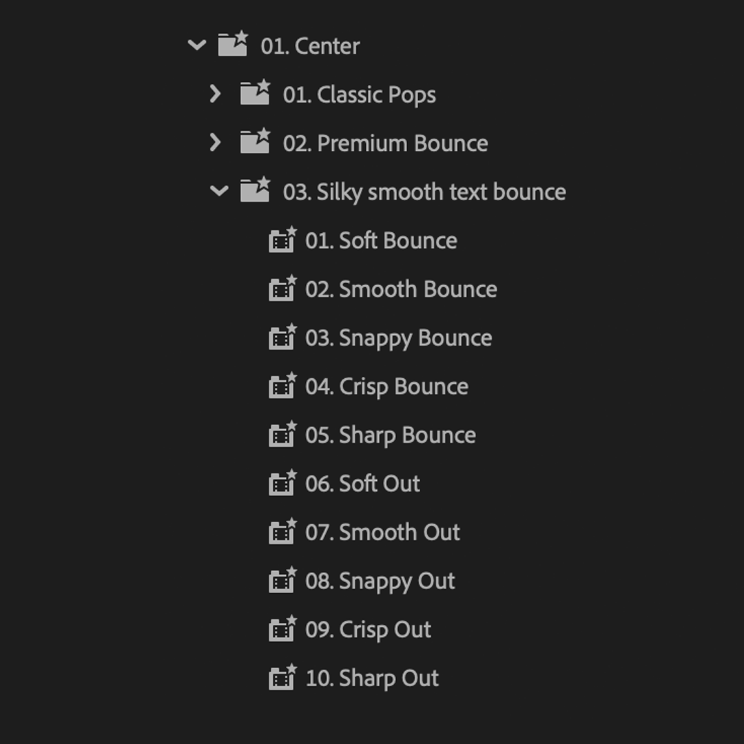 Ultimate Text Preset Pack