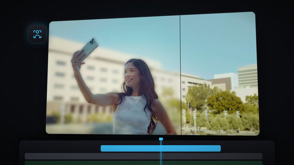 Video with a blurred background made in Premiere Pro