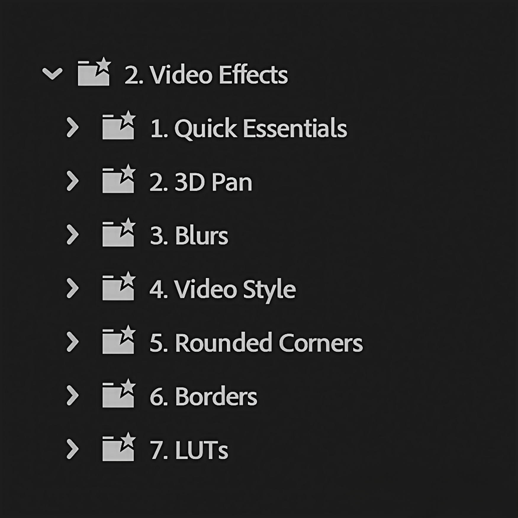 Ultimate Premiere Pro Presets Pack