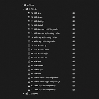Ultimate Premiere Pro Preset Pack