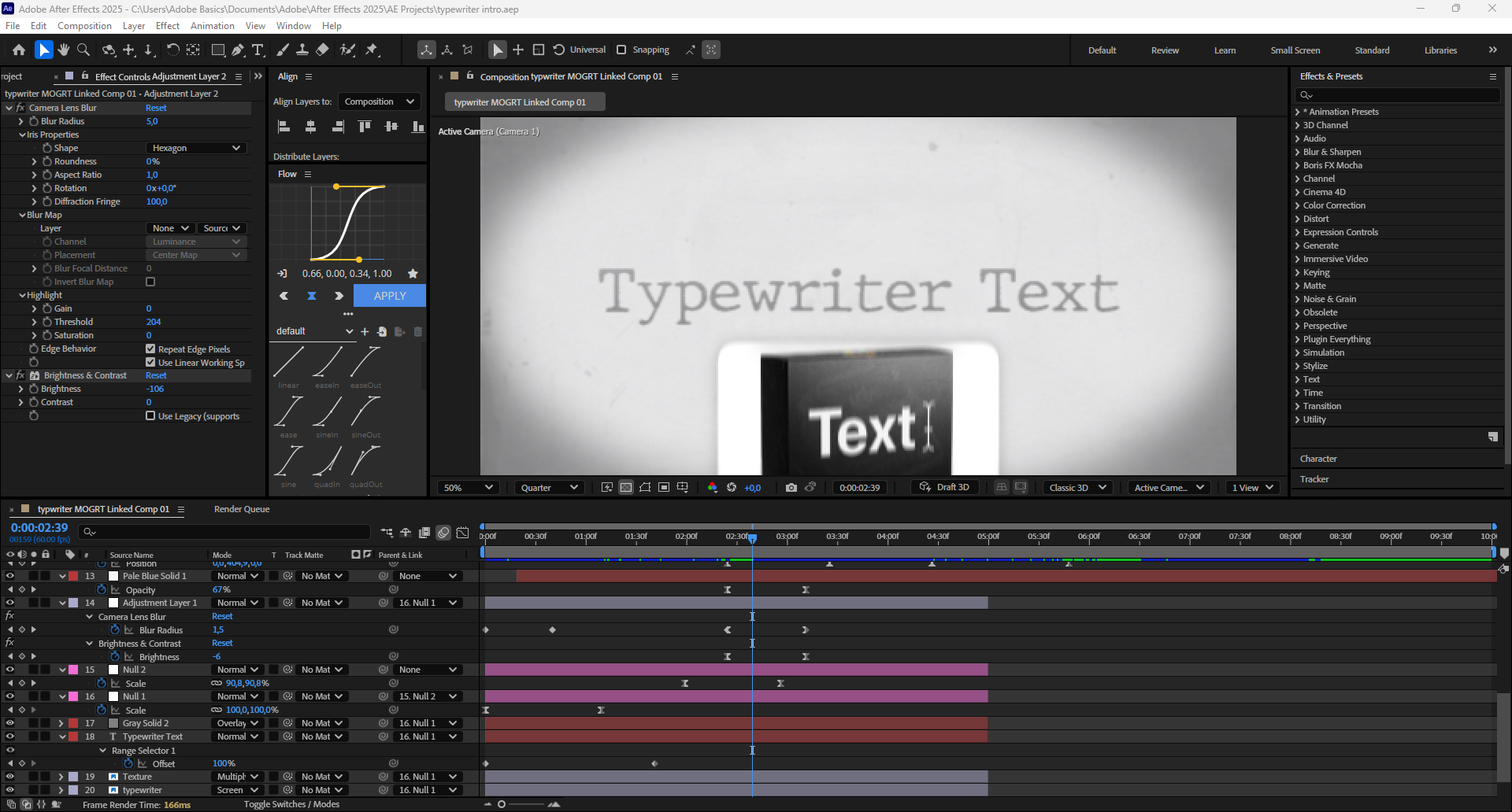Typewriter Intro Animation