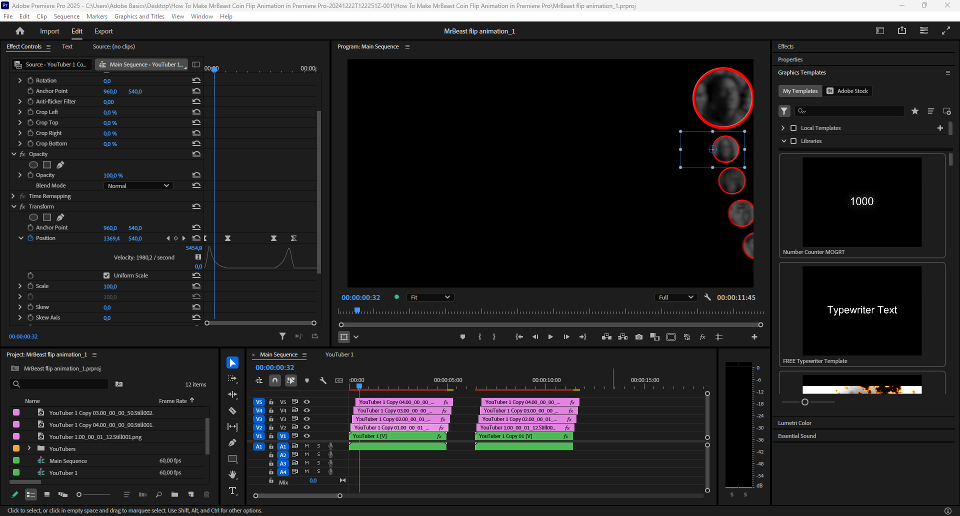 MrBeast Coin Flip Animation