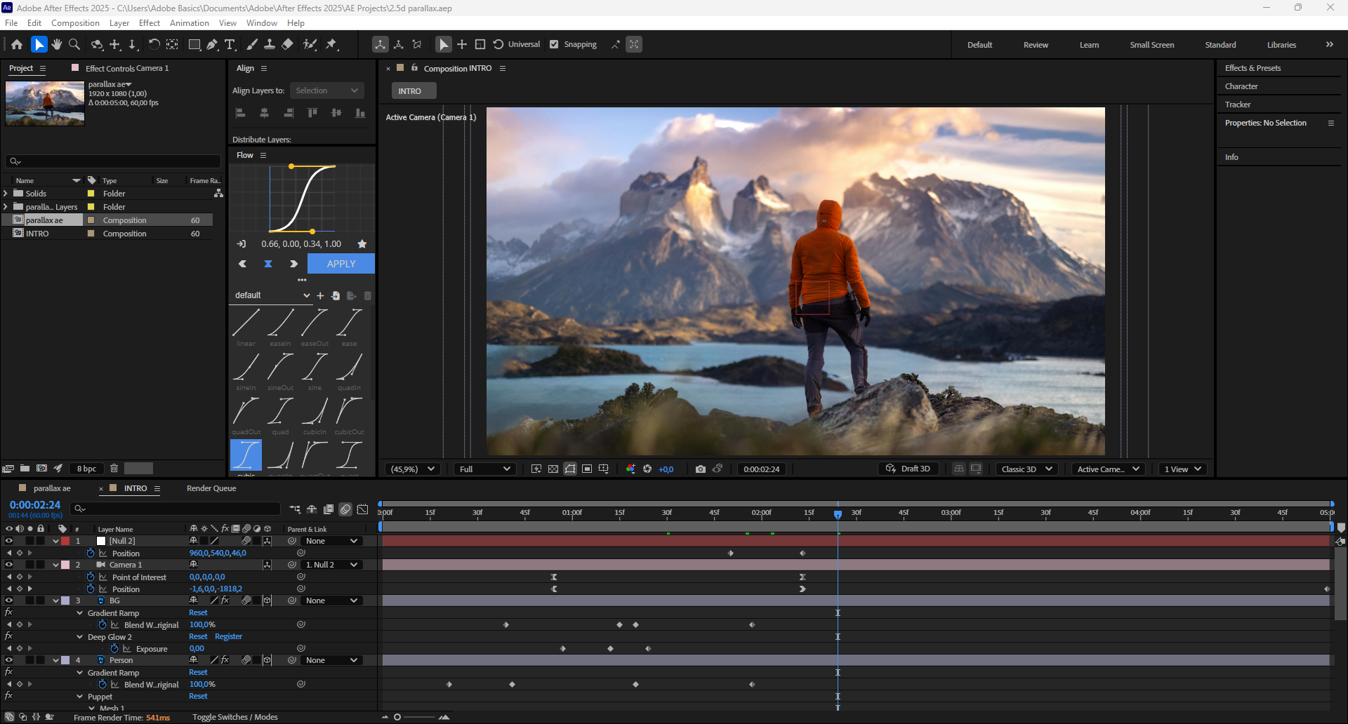 Parallax Image Animation Intro