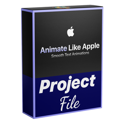 Apple Text Animation