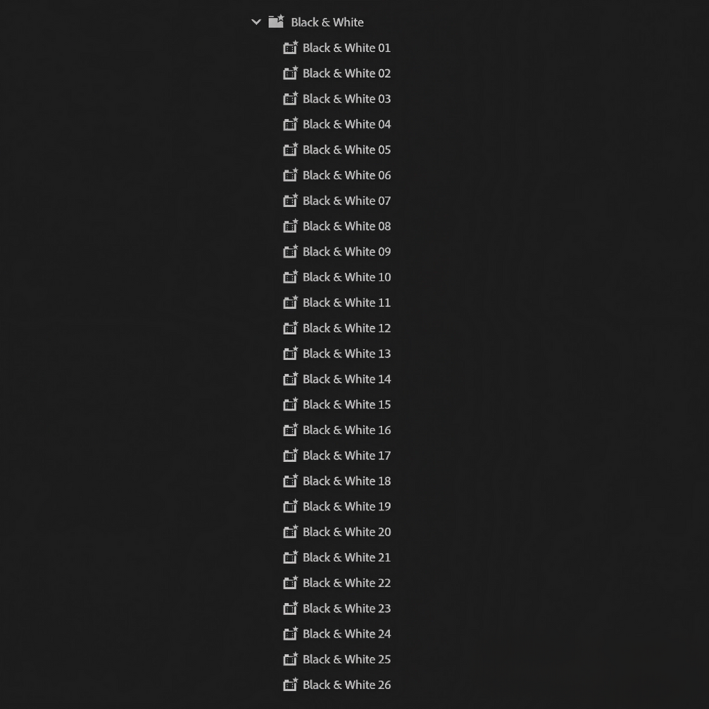 Ultimate Color Presets Pack