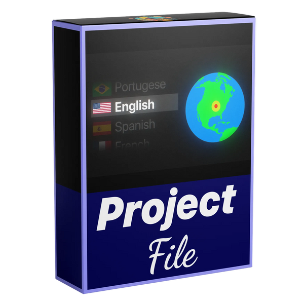 Advanced language selector globe – Adobe Basics