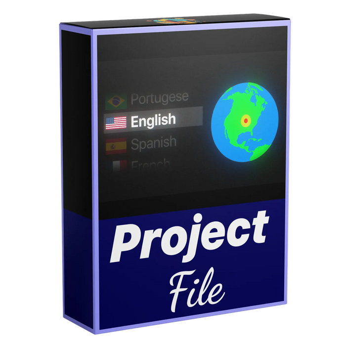 Advanced language selector globe – Adobe Basics