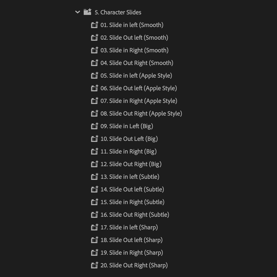 Ultimate Text Preset Pack
