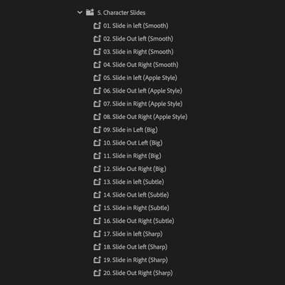 Ultimate Text Preset Pack