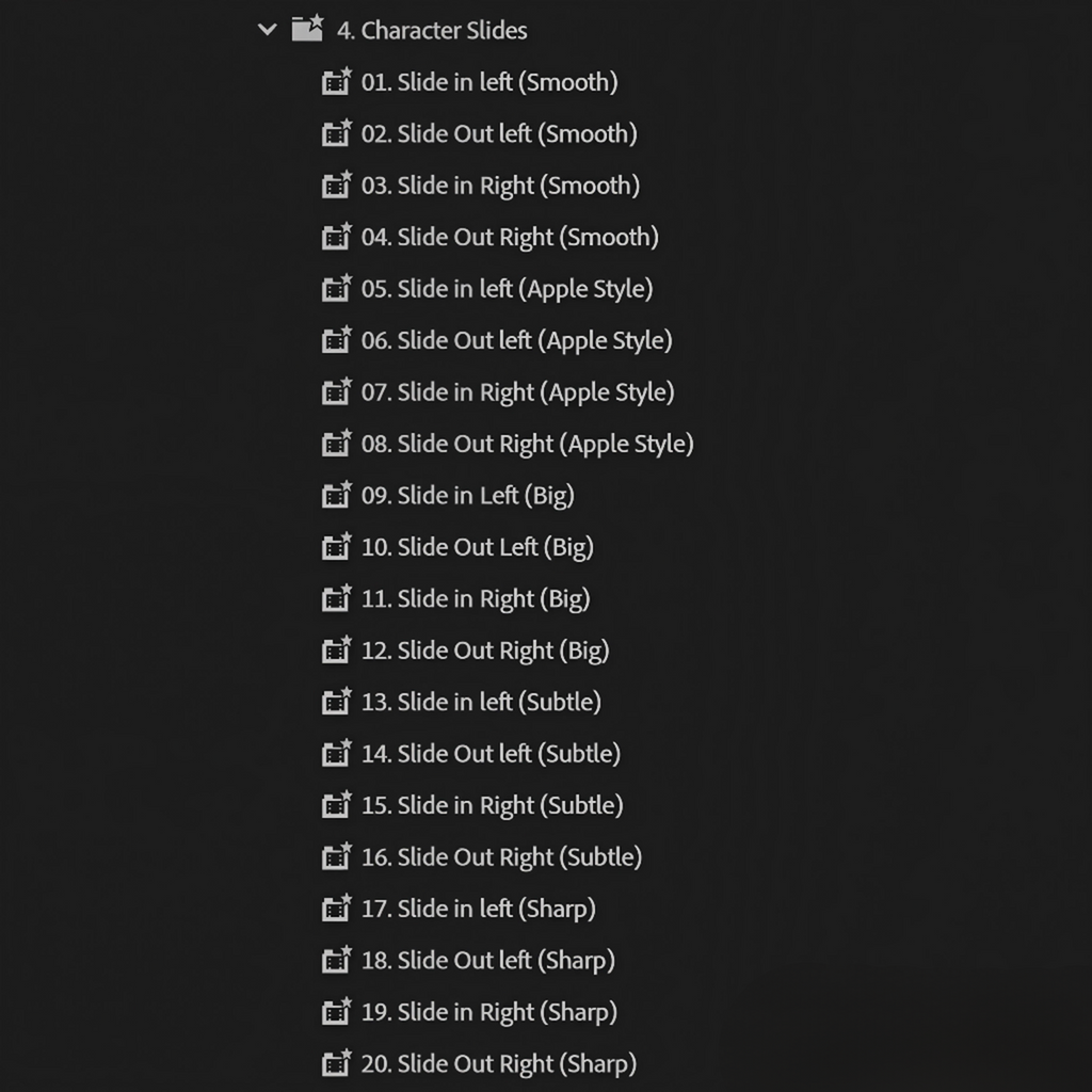 Ultimate Text Preset Pack