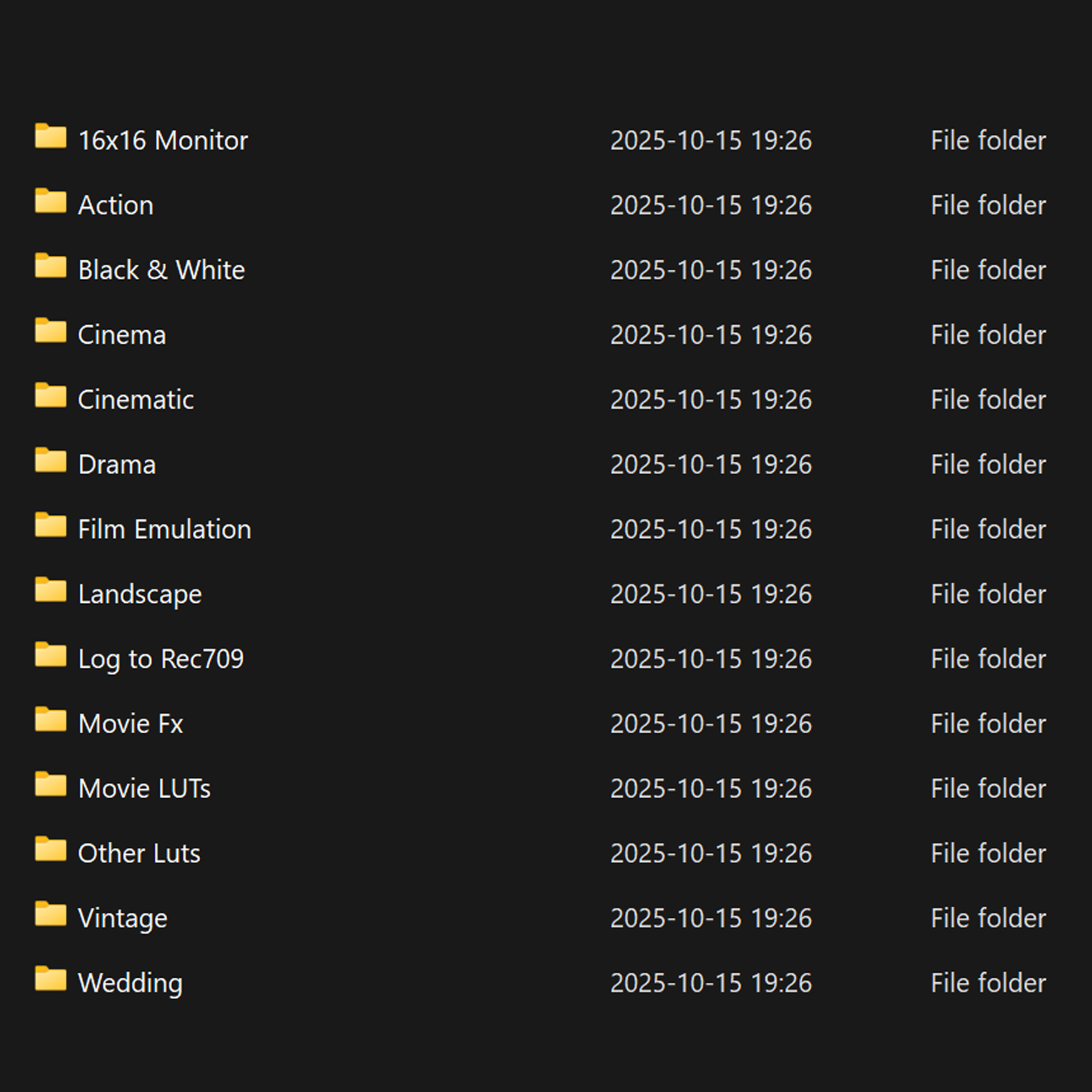 Ultimate Color Presets Pack