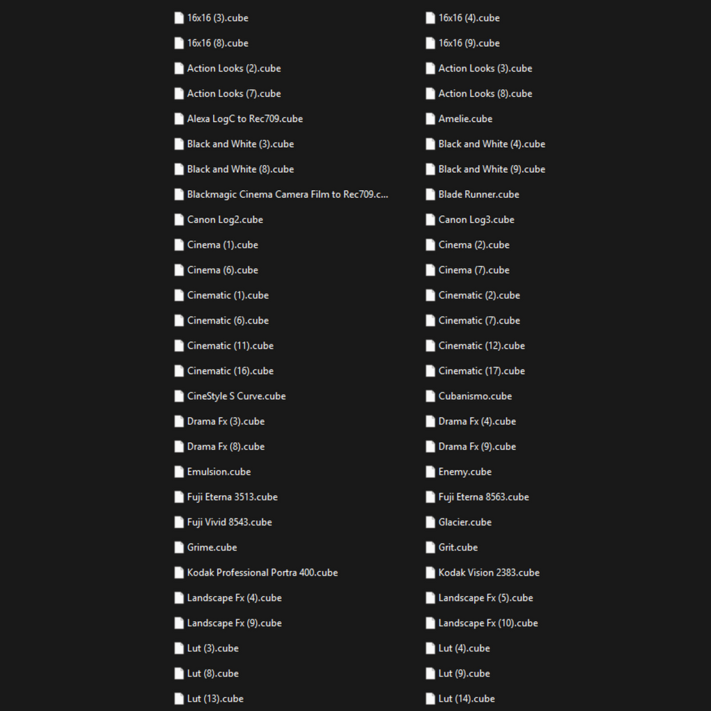 Ultimate Color Presets Pack