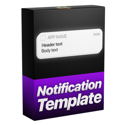Notification Animation Template