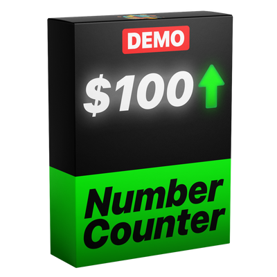 Number Counting Animation Template – Adobe Basics