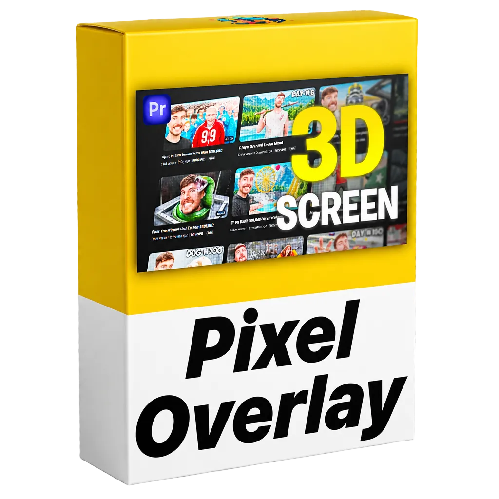 Pixel Screen Overlay