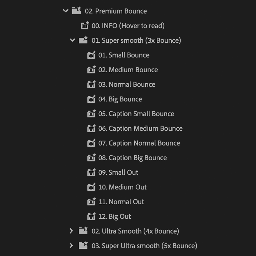 Ultimate Text Preset Pack