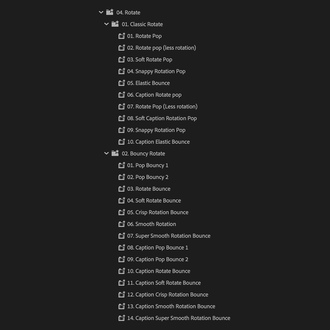 Ultimate Text Preset Pack