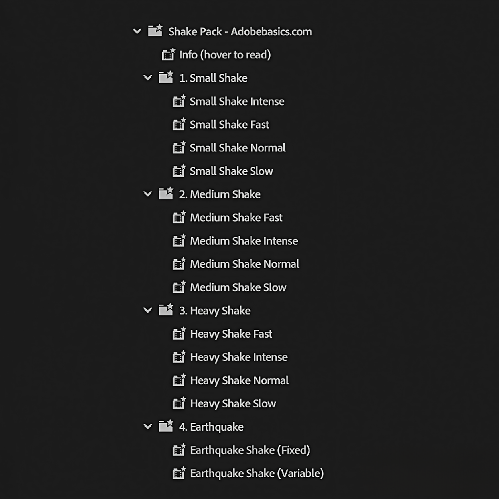 Premiere Pro Schermschudpakket