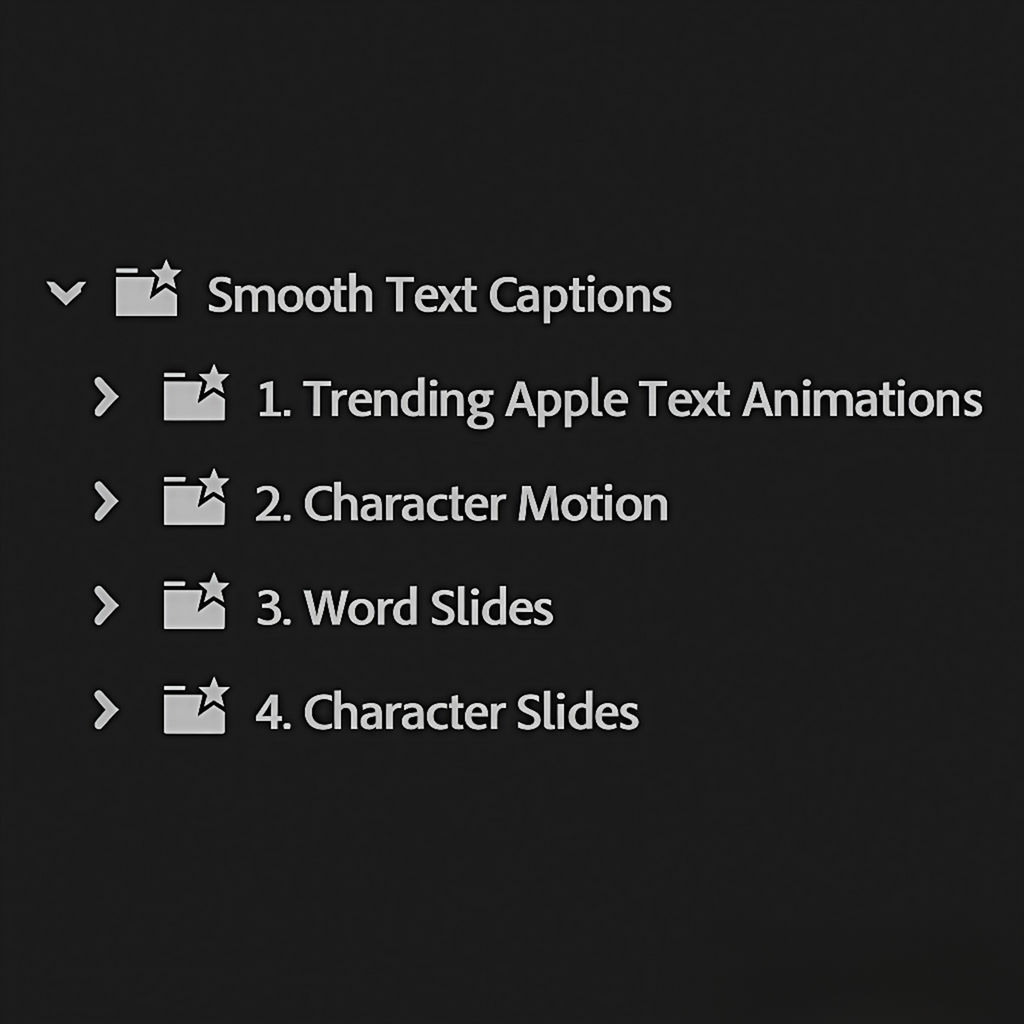 Ultimate Text Preset Pack