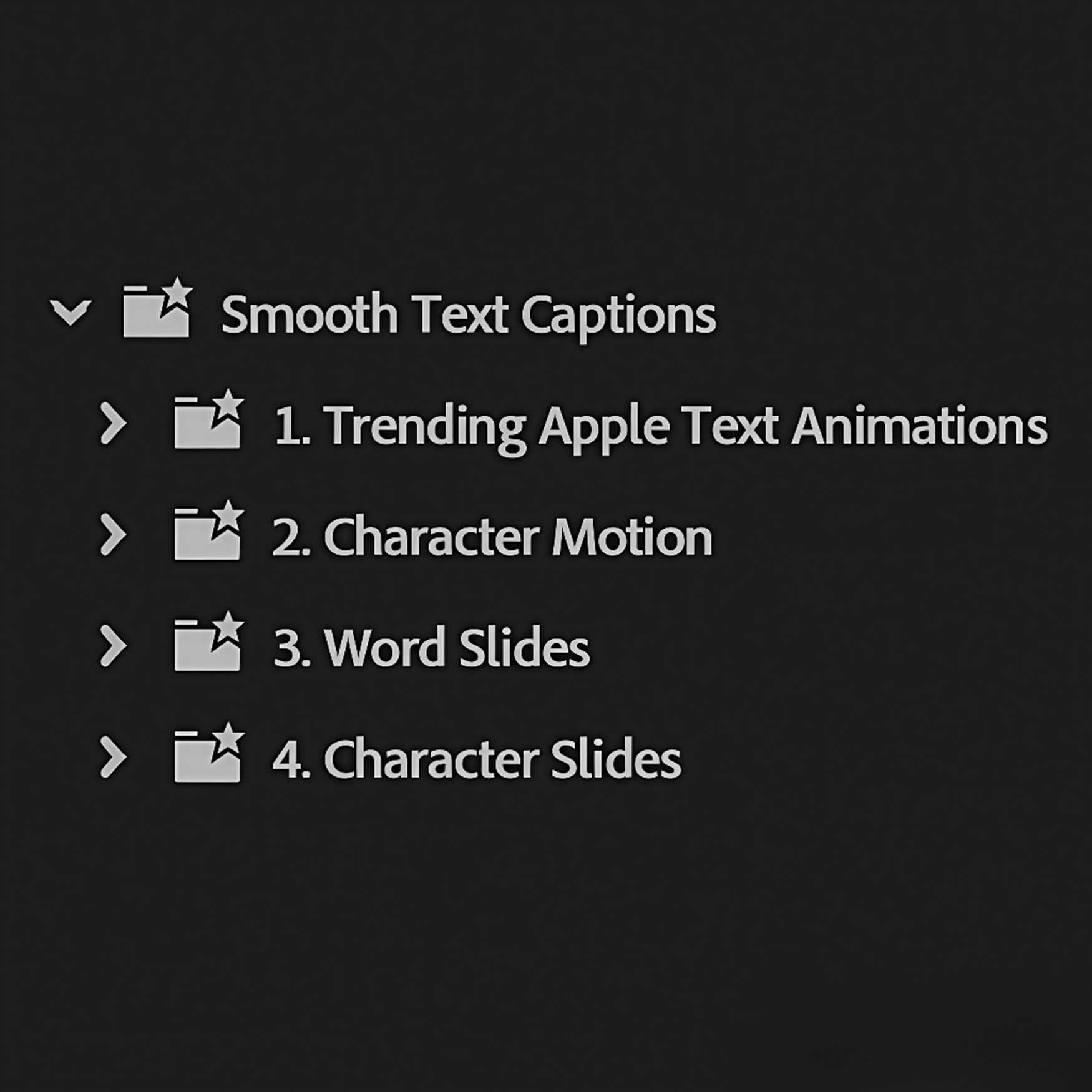 Ultimate Text Preset Pack