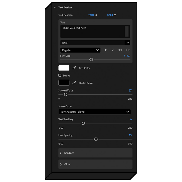 Smooth Text Animation Template – Adobe Basics