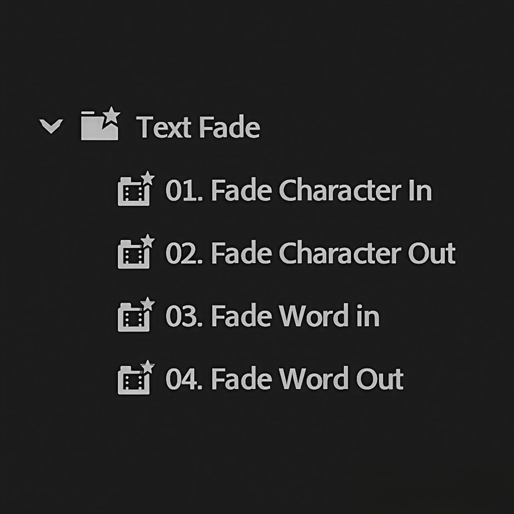Ultimate Text Preset Pack