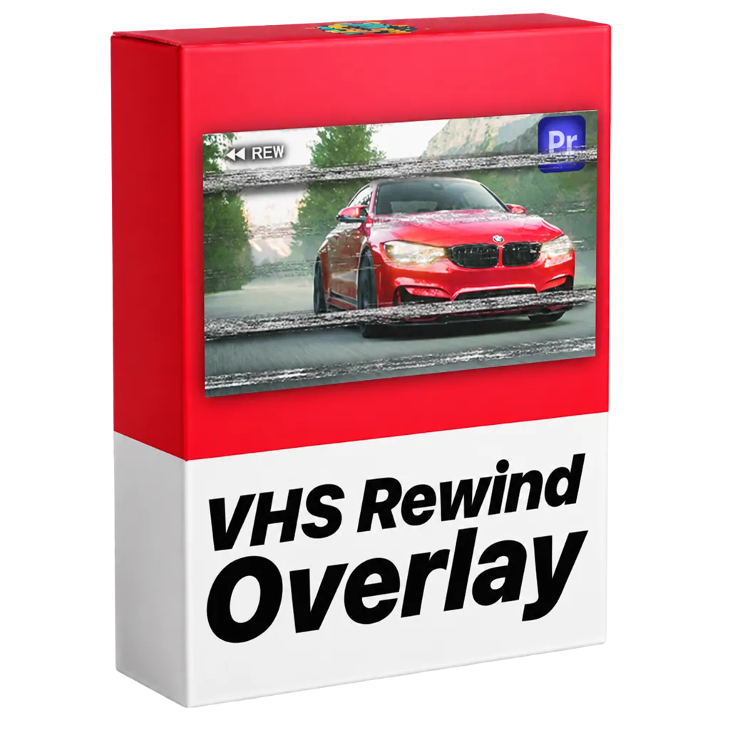 VHS Rewind Overlay