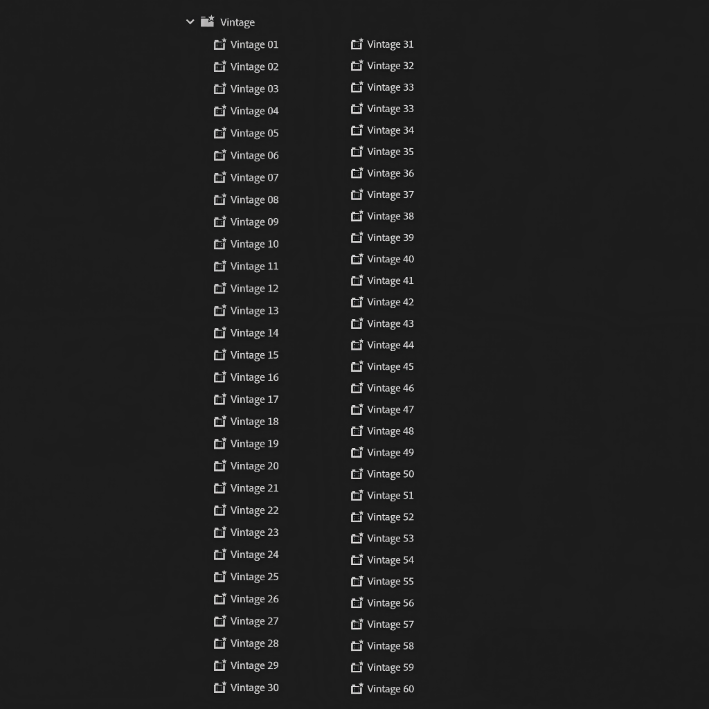 Ultimate Color Presets Pack