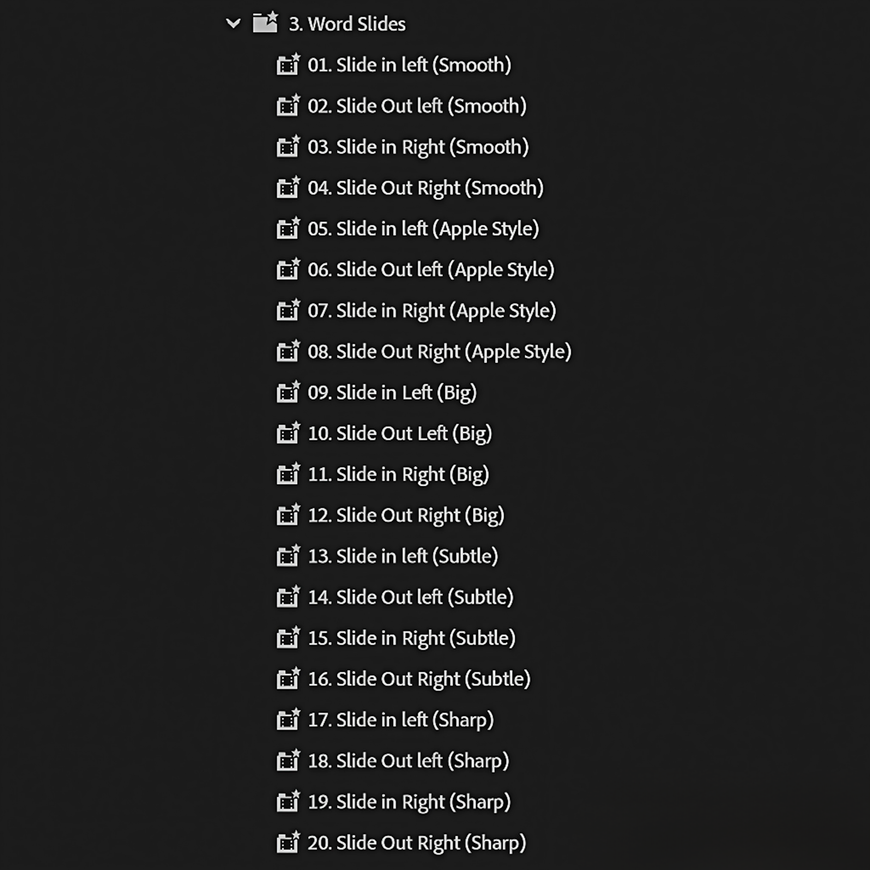 Ultimate Text Preset Pack