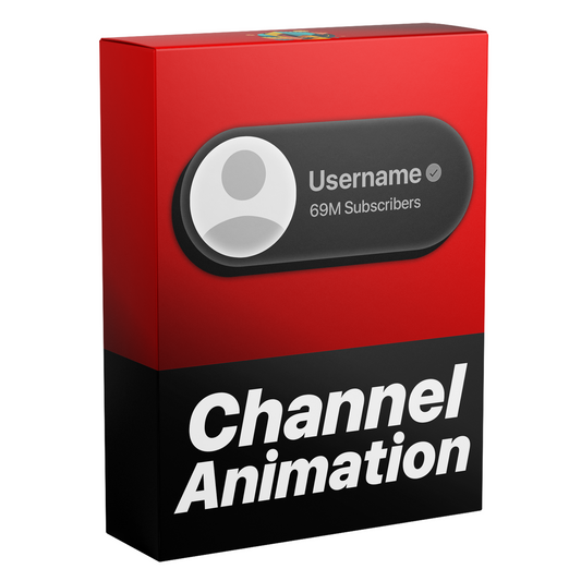 YouTube Channel Animation Template
